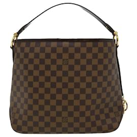 Louis Vuitton-LOUIS VUITTON Damier Ebene Delightful PM Shoulder Bag N41459 LV Auth 32626a-Other