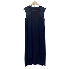 Bcbg Max Azria BCBGMaxazria Robe Haute Basse Noire "Demi" Noir