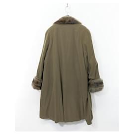 Fendi-*Vintage  FENDI Fendi Fur Court Ladies Size 44-Khaki