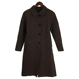 Fendi-*FENDI Sten Color coat / Polyester / Brown-Brown