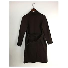 Fendi-*Manteau FENDI Sten Color / Polyester / Marron-Marron