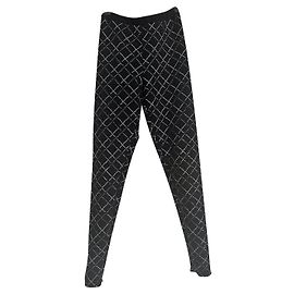 Chanel Hose, Gamaschen Schwarz