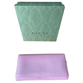 Gucci-Gucci Continental Pink Geldbörse-Pink