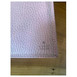Gucci-Gucci Continental Pink Wallet-Pink