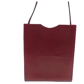 Hermès NOVA BOLSA DE MÃO HERMES ONIMETOU EM COURO BORDEAUX Bordeaux