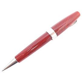 Autre Marque MONTEGRAPPA REMINISCENCE ISRPP BALLPOINT PEN3SE SILVER AND RED LACQUER + PEN BOX Red
