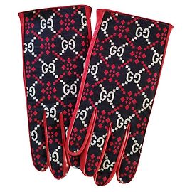 Autre Marque luvas Gucci GG Vermelho