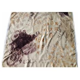 Louis Vuitton Motorcycle Silk Scarf