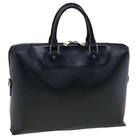 Louis Vuitton-LOUIS VUITTON Epi Porte Documents Jules NM Business Bag Navy M51177 auth 32687-Bleu Marine