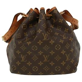 Louis Vuitton-LOUIS VUITTON Monogram Petit Noe Shoulder Bag M42226 LV Auth jk2852-Other