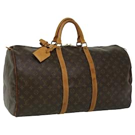 Louis Vuitton-Louis Vuitton Monograma Keepall 55 Boston Bag M41424 LV Auth rd3360-Outro