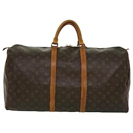 Louis Vuitton-Louis Vuitton Monograma Keepall 55 Boston Bag M41424 LV Auth rd3360-Outro