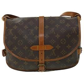 Louis Vuitton-Louis Vuitton Monogram Saumur 30 Shoulder Bag M42256 LV Auth rd3314-Other