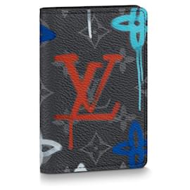 Louis Vuitton-LV Pocket organizer Graffiti new-Black