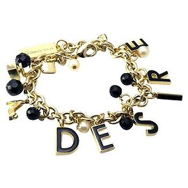 Pulseira Dolce & Gabbana "Desire" em aço dourado Dourado
