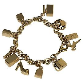 Pulseira dourada com pingentes Dolce & Gabbana Dourado