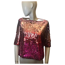 Blouse à sequins Vicolo Multicolore