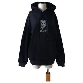 Sudadera con capucha Alexander McQueen MCQ negra de algodón XXL Negro