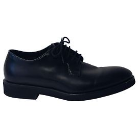 Paul Smith Ludlow Derby Shoes in Black Leather Black