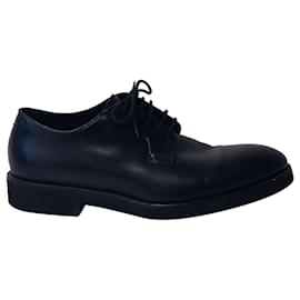 Paul Smith-Paul Smith Ludlow Derby Shoes in Black Leather-Black