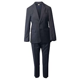 Burberry Suit Set in Grey Lana Vergine Grey