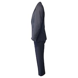 Burberry-Burberry Suit Set in Grey Lana Vergine-Grey