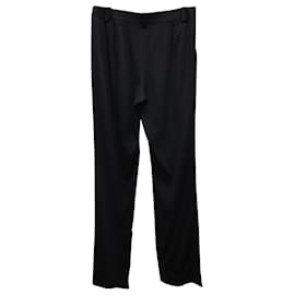 The row-The Row Tailored Pants in Black Viscose-Black