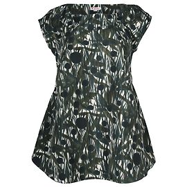 Marni Haut Imprimé Abstrait en Polyester Vert Vert
