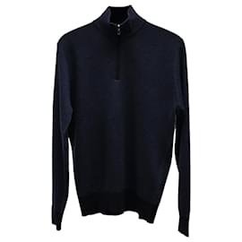 Loro Piana Roadster Pullover Pullover in Marineblau Pullover Marineblau