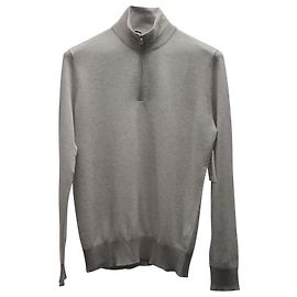 Loro Piana Roadster Pullover aus beigem Kaschmir Beige