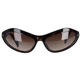 Prada-Prada Swing Sunglasses in Black Acetate-Black
