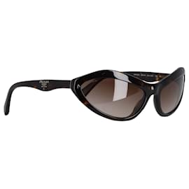 Prada-Prada Swing Sunglasses in Black Acetate-Black