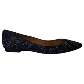 Coach-Coach Rory Ballet Flats in Black Leather-Black