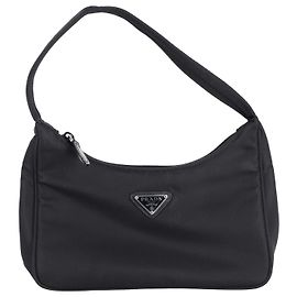 Riedizione Prada 2005 Mini Bag Re-Nylon in Nylon Nero Nero
