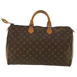 Louis Vuitton-Louis Vuitton Monogram Speedy 40 Hand Bag M41522 LV Auth jk2834-Other