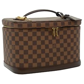 Louis Vuitton-LOUIS VUITTON Damier Ebene Nice Hand Bag SPO 2way N47280 LV Auth 32758-Other