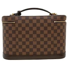 Louis Vuitton-LOUIS VUITTON Damier Ebene Nice Hand Bag SPO 2way N47280 LV Auth 32758-Other