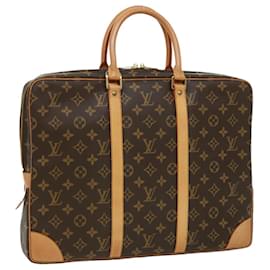 Louis Vuitton-LOUIS VUITTON Monogram Porte Documents Voyage Business Bag M52005 BT Auth rt066-Autre
