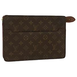 Louis Vuitton-LOUIS VUITTON Monogram Pochette Homme Clutch Bag M51795 LV Auth th3072-Other