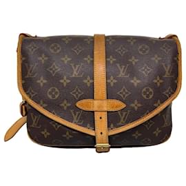 Louis Vuitton-Louis Vuitton Monogram Saumur 30 Shoulder Bag M42256 LV Auth bs2719-Other