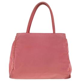 Prada-PRADA Hand Bag Nylon Pink Auth ti691-Pink