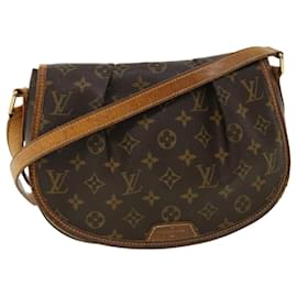Louis Vuitton-LOUIS VUITTON Monogram Menilmontant PM Shoulder Bag M40474 LV Auth tp487-Other