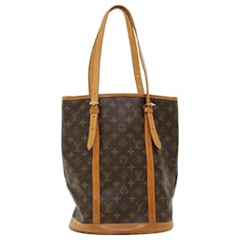 Louis Vuitton-LOUIS VUITTON Monogram Bucket GM Shoulder Bag bs465 LV Auth pt663-Other