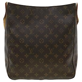Louis Vuitton-LOUIS VUITTON Monogram Looping GM Shoulder Bag M51145 LV Auth jk2941-Other