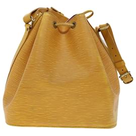 Louis Vuitton-LOUIS VUITTON Epi Petit Noe Shoulder Bag Tassili Yellow M44109 LV Auth lt649-Other