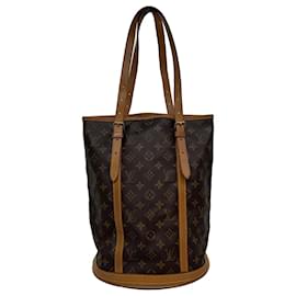 Louis Vuitton-LOUIS VUITTON Monogram Bucket GM Shoulder Bag M42236 LV Auth tp521-Other