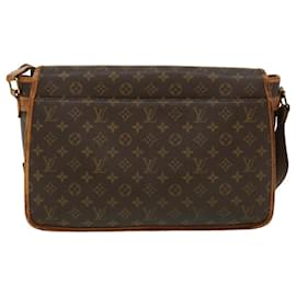 Louis Vuitton-LOUIS VUITTON Monogram Gibeciere GM Shoulder Bag M42246 LV Auth jk2924-Other