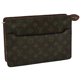 Louis Vuitton-LOUIS VUITTON Monogram Pochette Homme Clutch Bag M51795 LV Auth yk5389b-Other