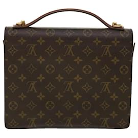Louis Vuitton-Louis Vuitton Monogram Monceau28 Hand Bag 2way M51185 LV Auth ki2496-Other