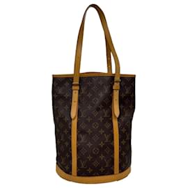 Louis Vuitton-LOUIS VUITTON Monogram Bucket GM Shoulder Bag M42236 LV Auth jk2911-Other